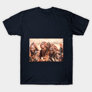 Namibia. Himba Tribe. Dancing Women. T-Shirt